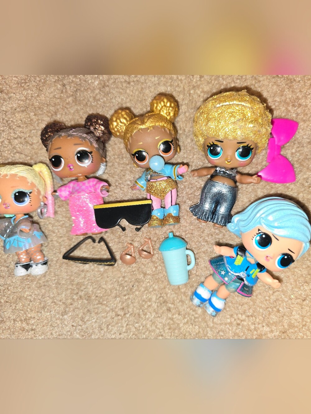Lol Surprise Dolls With Outfits, Accessories, Lot - Picture 2 of 3